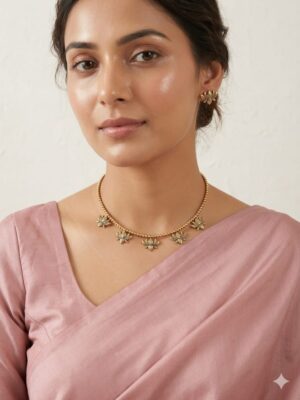 Padma Lotus Charm Brass Set