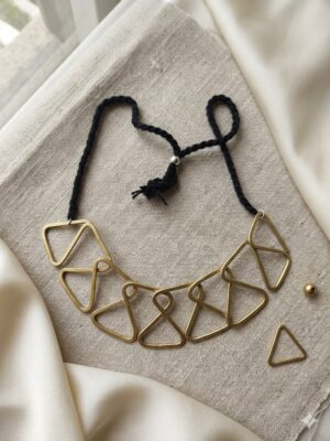 Astra Geometric Brass Choker2